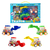 Kit Mini Trator Escavadeira Engrenagem Colorida