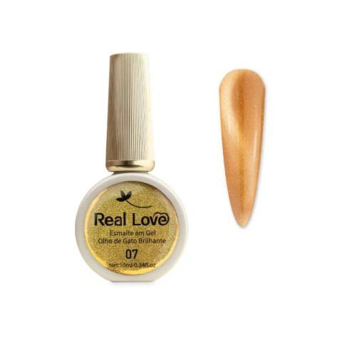 Esmalte em gel olho de gato brilhante