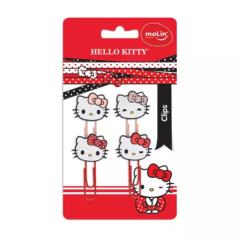 Clips Marcadores de Página 50mm Hello Kitty MoLin