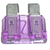 Fusivel Lamina Medio Roxo 35a