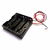 Suporte Para 4 Pilhas Pequenas Aa (canoa) Preto