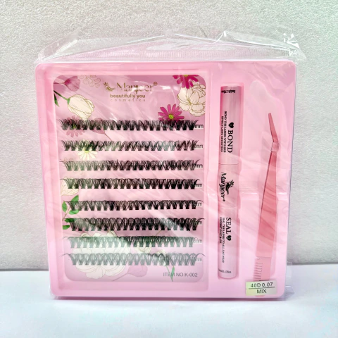 KIT DE PESTAÑAS 40D 0.07 MIX K-002