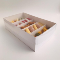 Caja Con Tapa Pvc Y Separador 25x15x7 en internet