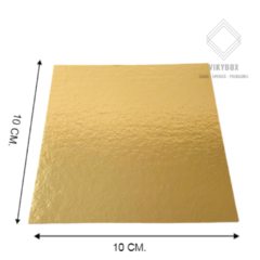 Base Laminada Dorada - 10x10