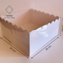 CAJA CON TAPA PVC - 20X20X10 - comprar online