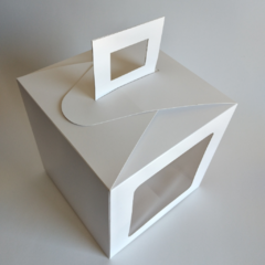 CAJA PARA PAN DULCE DE 1 KILO - 19x19x20 - tienda online