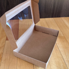 Imagen de Caja Kraft Con Visor - 21x13.5x4