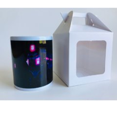 Mini Maletín con visor - 10x10x10 - Vikybox
