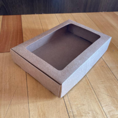 Imagen de Caja Kraft Con Visor - 21x13.5x4