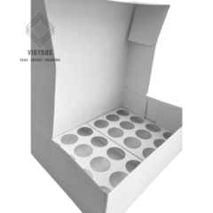 Caja Sin Visor Para 24 Minicupcakes - Shot