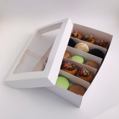 Caja Con Tapa Visor Y Separador en internet