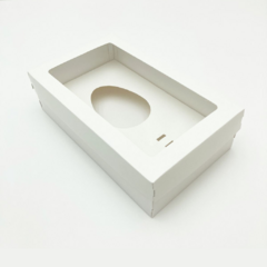 CAJA PARA HUEVO DE PASCUA N° 15 CON TAPA VISOR