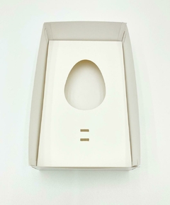 CAJA PARA MEDIO HUEVO DE PASCUA N° 12 CON TAPA VISOR - comprar online