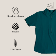 Scrub verde esmeralda mujer - AC Scrubs