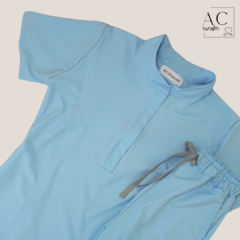 Scrub baby blue mujer en internet