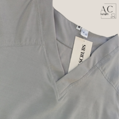 Scrub gris perla mujer - AC Scrubs