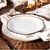 Kit Jogo 12 Pratos Sobremesa Oxford Ryo Maresia Porcelana 21,5 cm - Decaelo