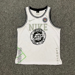 Camisa Regata Nike - Branco, Preto e Verde