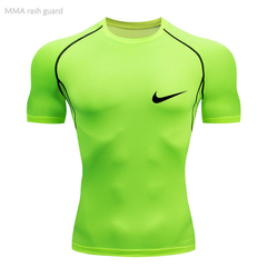 Imagem do Camisa Casual De Compressão Homem De Corrida Ginásio Esportiva Topo