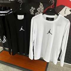 Camisa Manga Longa Jordan - Preto e Branco