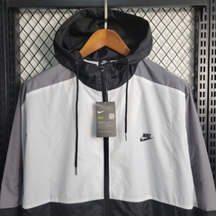 Corta Vento Nike - Branco, Preto e Cinza na internet