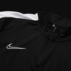 Conjunto Nike Preto com Faixa Branca | Linha Esportiva Elite - loja online