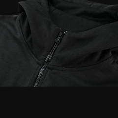 Conjunto Nike Tech Fleece Bicolor | Estilo Cinza e Preto com Capuz - loja online