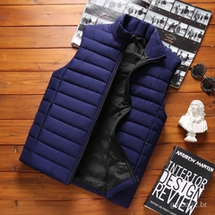 Jaqueta Masculina Sem Manga Com Forro De Algodão - comprar online