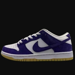 Tênis Nike Dunk Low Roxo e Branco | Streetwear Premium com Sola Gum na internet