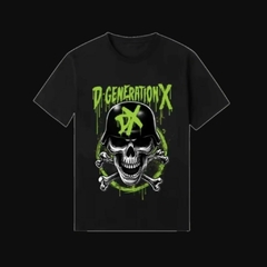 Camiseta DX Caveira com Boné | D-Generation X WWE Attitude na internet