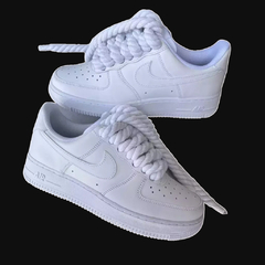 Air Force 01 “Corda” White • Double Cadarço - comprar online