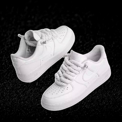 Air Force 01 “Corda” White • Double Cadarço na internet