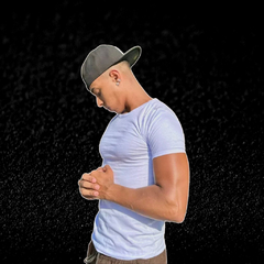 Camiseta Branca Gringa - Modelo 100% Algodão - comprar online