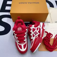 Louis Vuitton LV Skate Sneaker • Monogram Red Flowers - comprar online