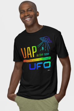 UAP is the new UFO - Quality T-Shirt unissex Aliencorp - comprar online