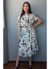 Vestido Nina Estampado Midi na internet