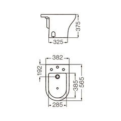 BIDET 3 AG VENETO FERRUM BTA3J * - comprar online