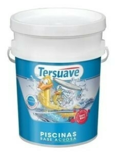 PINTURA PISCINA TERSUAVE 4L ACUOSO AZUL *