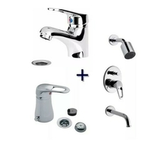 JUEGO ARIZONA PLUS KIT DUCHA/LAV/BIDET FV 0900.03/B1P *