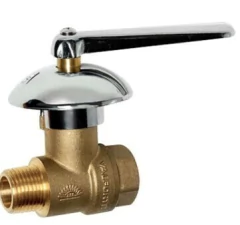 LLAVE PASO GAS ESFERICA VALFORTE C/CAMP 3/4 *