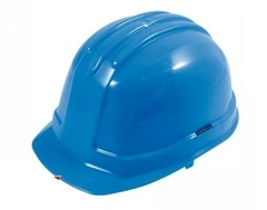 CASCOS DE SEGURIDAD C/ARNES AZUL *