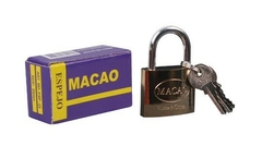 CANDADO MACAO SILVER 50MM -