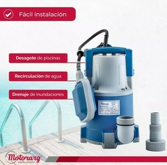 BOMBA MOTORARG SUMERGIBLE AGUA LIMPIA SAP 400 * - comprar online