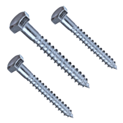 TORNILLOS TIRAFONDO 1/4 X 37*