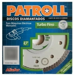 DISCO DIAMANT. PATROLL TURBO 7" FINO *