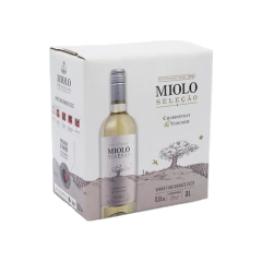 MIOLO SELEÇÃO CHARDONNAY E VIOGNIER BIB 3L