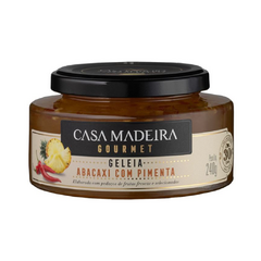CASA MADEIRA GELEIA GOURMET ABACAXI C PIMENTA 240G