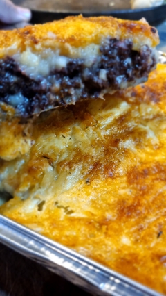 PASTEL DE MORCILLA CON PURE Y MUZZARELLA ( Congelado ) - comprar online