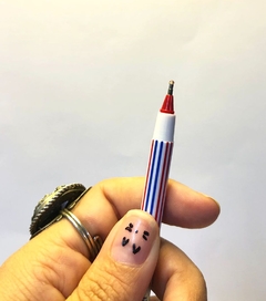 Caneta Bazze Doble Bicolor 1.0mm na internet