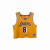 Cropped Los Angeles Lakers HWC Retrô - Feminino - Amarelo